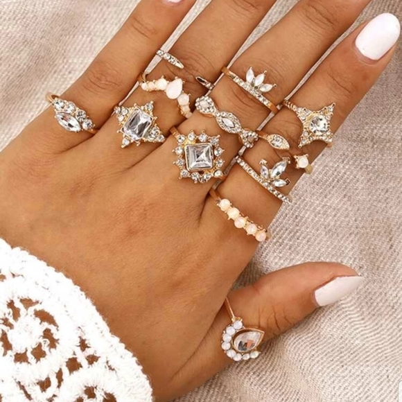 *Penelope 12 Piece Ring Set - Picture 5 of 5